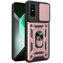 Защитный чехол Deexe Armor Shield для Infinix GT 30 Pro - Rose Gold: фото 1 из 9