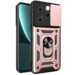 Защитный чехол Deexe Armor Shield для Infinix Hot 40 / 40 Pro - Rose Gold (344722RG)