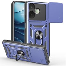 Захисний чохол Deexe Armor Shield для OPPO A5 Pro (4G/5G) - Blue: фото 1 з 8