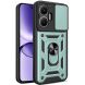 Защитный чехол Deexe Armor Shield для Xiaomi Poco F7 - Green (381139G). Фото 1 из 9