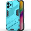 Защитный чехол Deexe Bibercas для Apple iPhone 16 Plus - Blue (360651L)