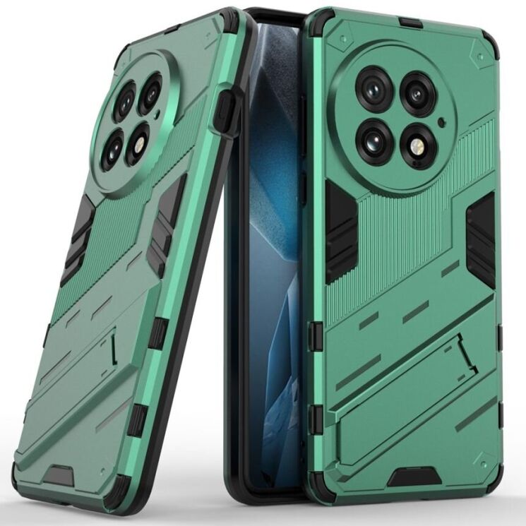 Защитный чехол Deexe Bibercas для OnePlus 13 - Green: фото 1 из 7