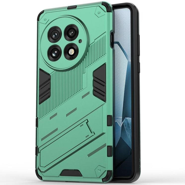 Защитный чехол Deexe Bibercas для OnePlus 13 - Green: фото 2 из 7
