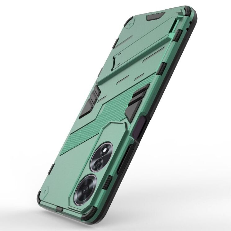 Защитный чехол Deexe Bibercas для OPPO A60 - Green: фото 4 из 8