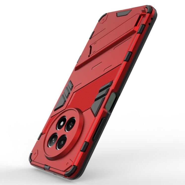 Захисний чохол Deexe Bibercas для Realme 12 5G - Red: фото 4 з 7