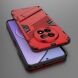 Захисний чохол Deexe Bibercas для Realme 12 5G - Red (355907R). Фото 5 з 7