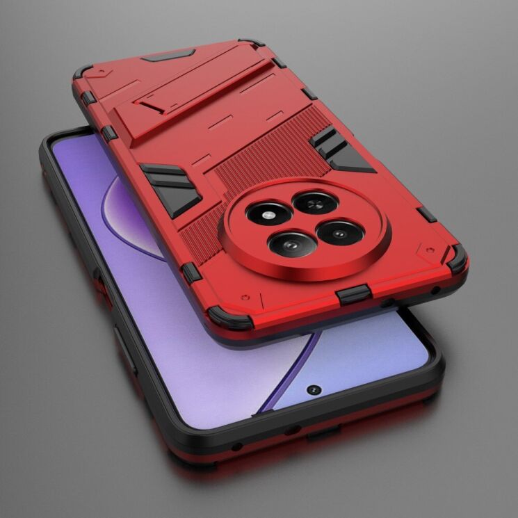 Захисний чохол Deexe Bibercas для Realme 12 5G - Red: фото 5 з 7