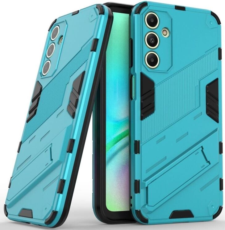 Защитный чехол Deexe Bibercas для Samsung Galaxy A15 (A155) - Baby Blue: фото 1 из 5