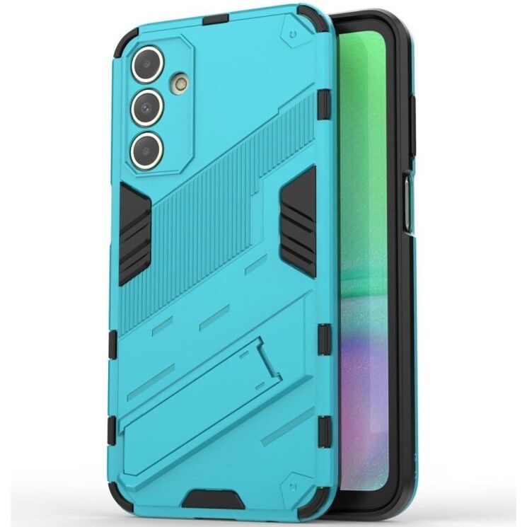 Защитный чехол Deexe Bibercas для Samsung Galaxy A15 (A155) - Baby Blue: фото 2 из 5