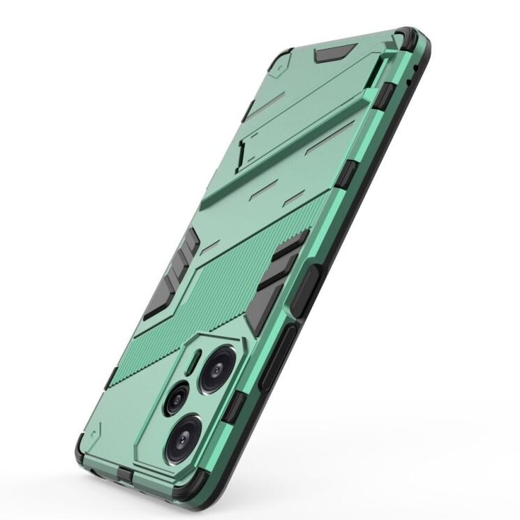 Захисний чохол Deexe Bibercas для Xiaomi Poco F5 / Redmi Note 12 Turbo - Green: фото 4 з 8