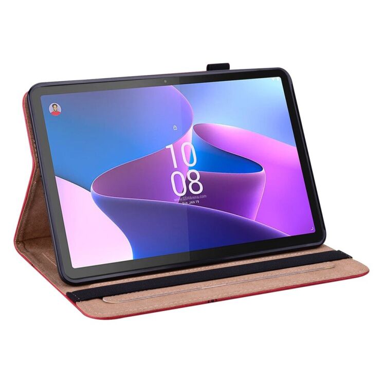 Захисний чохол Deexe Business Cover для Lenovo Tab P11 Gen 2 - Red: фото 2 з 11