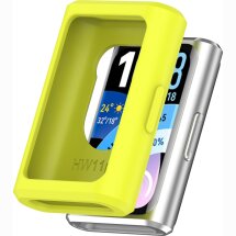 Защитный чехол Deexe Color Frame для Huawei Band 11 Pro - Yellowgreen: фото 1 из 8