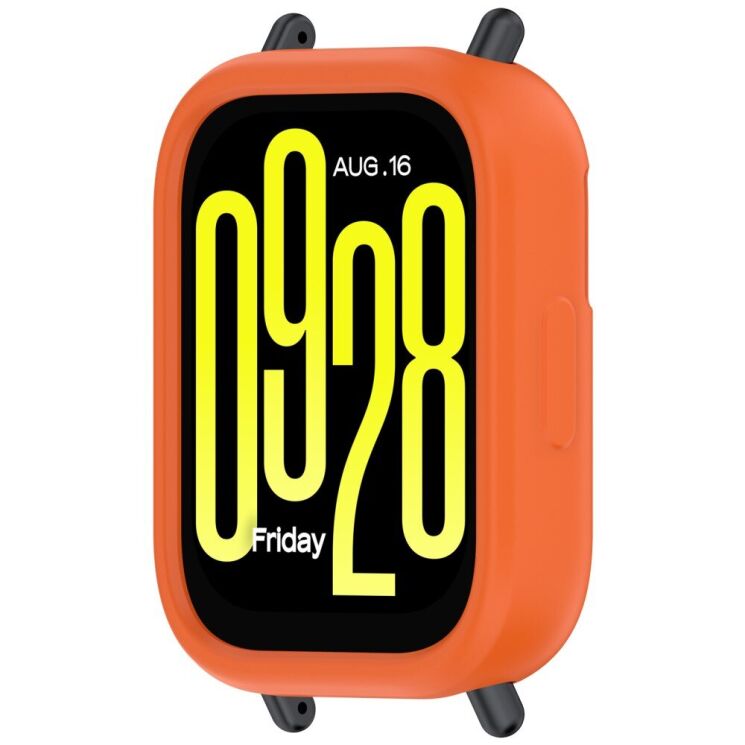 Защитный чехол Deexe Color Frame для Xiaomi Redmi Watch 5 Active - Orange: фото 2 из 8