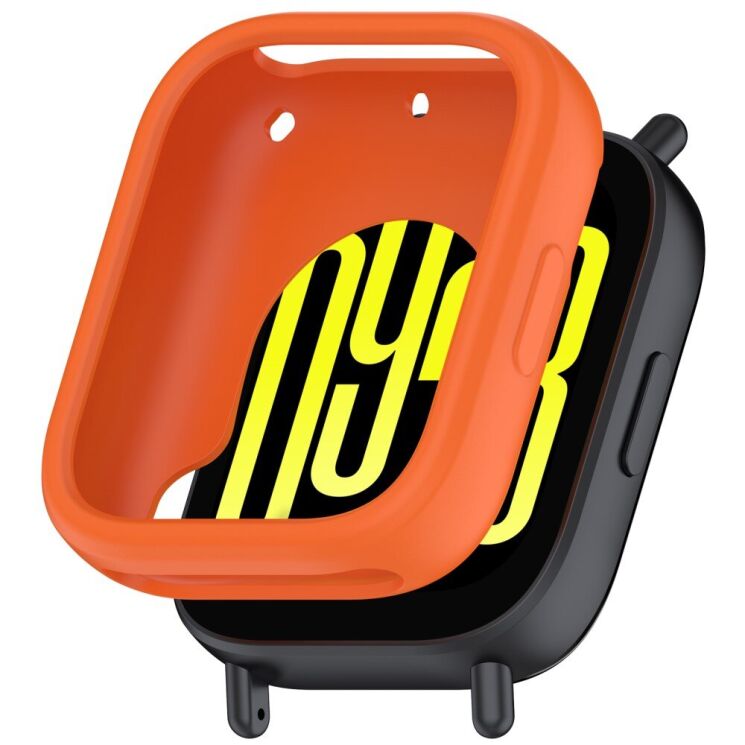 Защитный чехол Deexe Color Frame для Xiaomi Redmi Watch 5 Active - Orange: фото 1 из 8