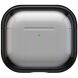 Защитный чехол Deexe Color Stand для Apple AirPods 4 - Transparent Black (364421H). Фото 1 из 10