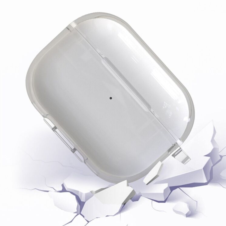Защитный чехол Deexe Crystal Case для Apple AirPods Pro 2 - Transparent: фото 4 из 9