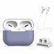 Захисний чохол Deexe Double Protect для Apple AirPods Pro - Purple (263211V). Фото 1 з 10