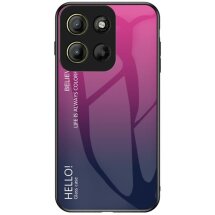 Защитный чехол Deexe Gradient Color для Motorola Moto G15 - Rose: фото 1 из 10