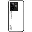 Защитный чехол Deexe Gradient Color для Realme GT 7 Pro - White (377233W)