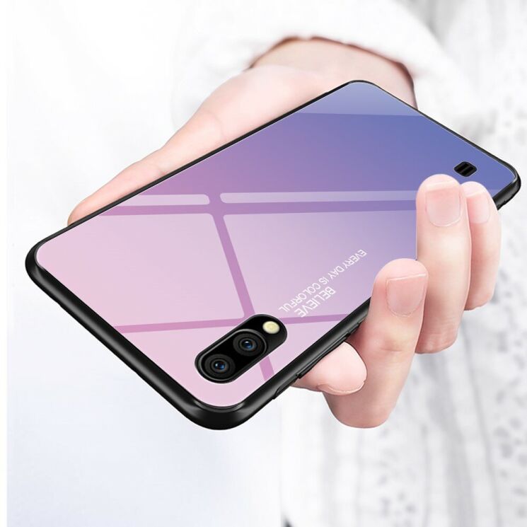 Захисний чохол Deexe Gradient Color для Samsung Galaxy M10 (M105) - Pink / Purple: фото 2 з 14
