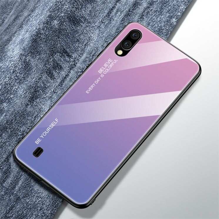 Захисний чохол Deexe Gradient Color для Samsung Galaxy M10 (M105) - Pink / Purple: фото 3 з 14