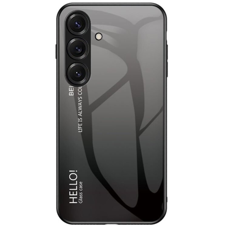 Защитный чехол Deexe Gradient Color для Samsung Galaxy S26 - Black / Grey: фото 1 из 7