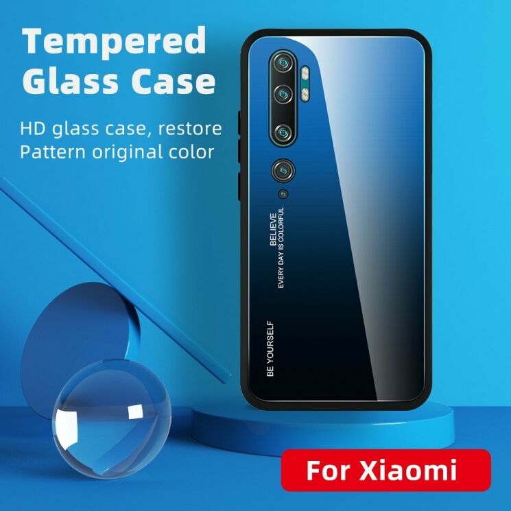 Защитный чехол Deexe Gradient Color для Xiaomi Mi Note 10 / Note 10 Pro - Yellow/Pink: фото 7 из 13