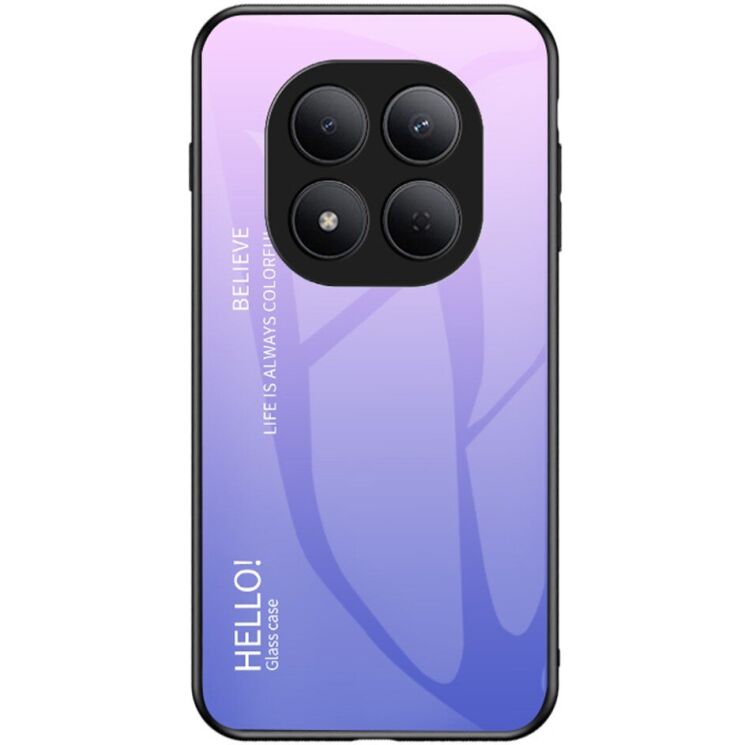 Защитный чехол Deexe Gradient Color для Xiaomi Redmi Note 15 Pro 5G - Pink / Purple: фото 1 из 7