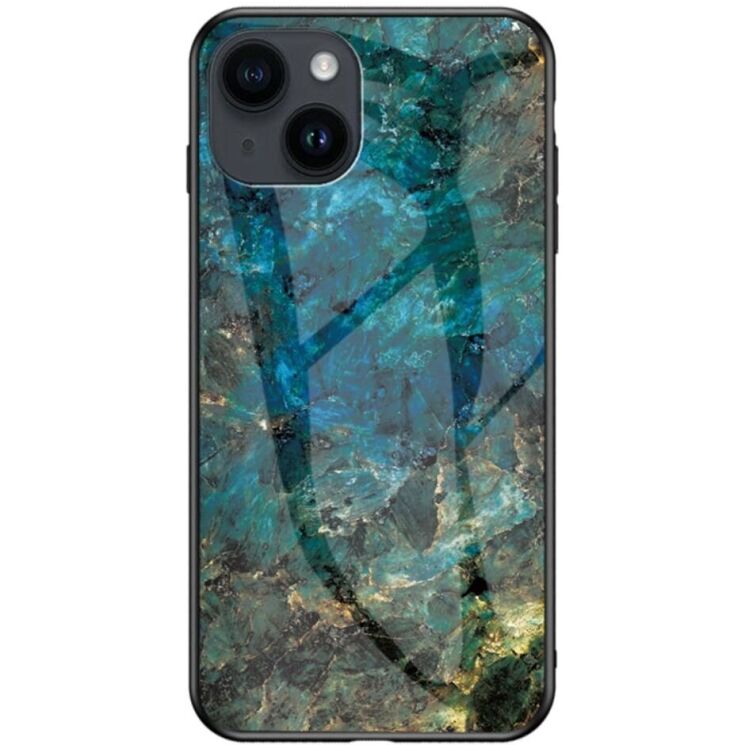 Захисний чохол Deexe Gradient Pattern для Apple iPhone 15 - Emerald: фото 1 з 7