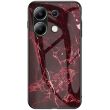Захисний чохол Deexe Gradient Pattern для Xiaomi Redmi Note 13 - Red (345952R)