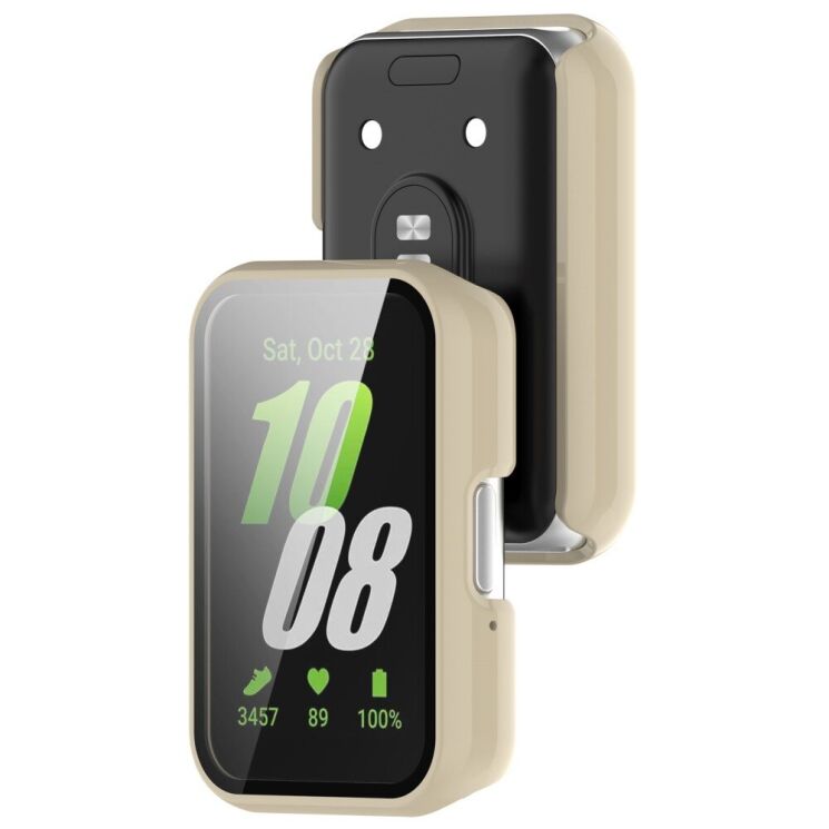 Защитный чехол Deexe Hard Frame для Samsung Galaxy Fit 3 - Glossy Ivory White: фото 7 из 8