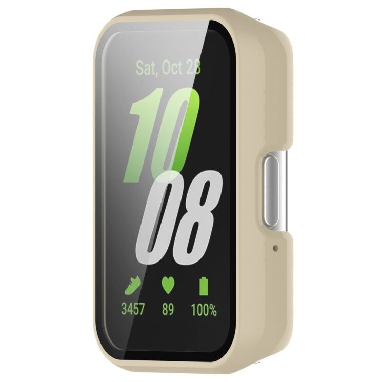 Защитный чехол Deexe Hard Frame для Samsung Galaxy Fit 3 - Glossy Ivory White: фото 2 из 8