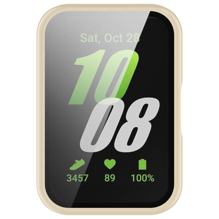 Защитный чехол Deexe Hard Frame для Samsung Galaxy Fit 3 - Glossy Ivory White: фото 5 из 8