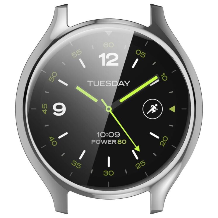 Защитный чехол Deexe Hard Frame для Xiaomi Watch 2 - Silver: фото 6 из 8