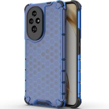 Защитный чехол Deexe Honeycomb Series для Honor 200 - Blue: фото 1 из 5