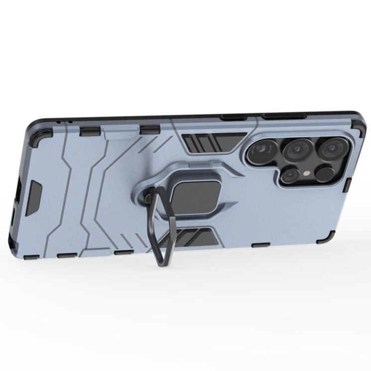 Защитный чехол Deexe Hybrid Case для Samsung Galaxy S25 Ultra (S938) - Blue: фото 3 из 6