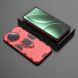 Защитный чехол Deexe Hybrid Case для Xiaomi Poco F7 Pro - Red (378648R). Фото 4 из 6