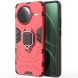 Защитный чехол Deexe Hybrid Case для Xiaomi Poco F7 Pro - Red (378648R). Фото 2 из 6