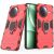 Защитный чехол Deexe Hybrid Case для Xiaomi Poco F7 Pro - Red: фото 1 из 6