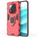 Захисний чохол Deexe Hybrid Case для Xiaomi Redmi Note 14 Pro 5G - Red (373518R). Фото 1 з 6