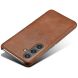 Защитный чехол Deexe Leather Back Cover для Samsung Galaxy S25 (S931) - Brown (375355Z). Фото 3 из 4
