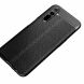 Защитный чехол Deexe Leather Cover для Realme 6 / 6s - Black (266302B). Фото 3 из 13