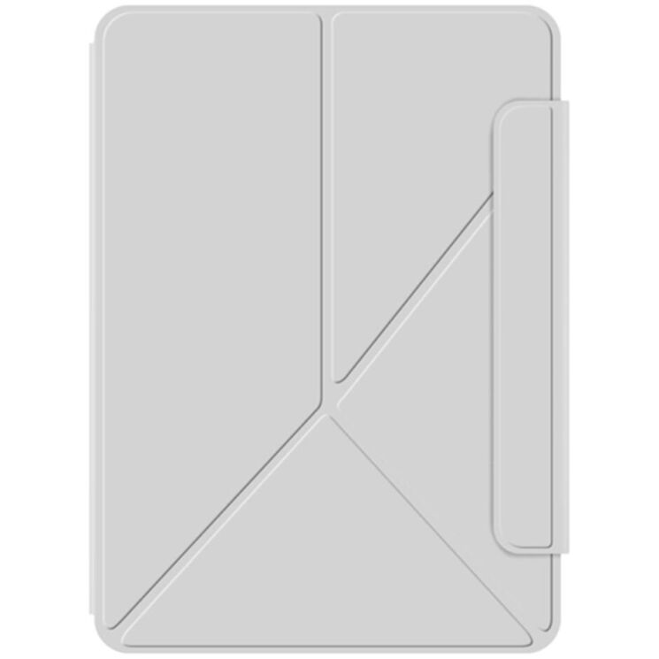 Защитный чехол Deexe Magnetic Case для Apple iPad Pro 11 (2024) - Grey: фото 6 из 7