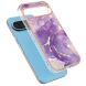 Защитный чехол Deexe Marble Style для Google Pixel 9 / 9 Pro - Purple (360016V). Фото 2 из 6