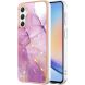 Защитный чехол Deexe Marble Style для Samsung Galaxy A26 (A266) - Light Purple (371657LV). Фото 1 из 6