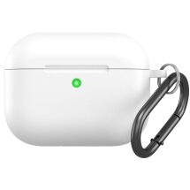 Защитный чехол Deexe Matte Case (FH) для AirPods Pro 3 - White: фото 1 из 4