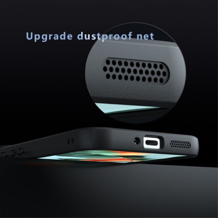 Защитный чехол Deexe Matte Skin with MagSafe для Google Pixel 9 Pro XL - Transparent / Black: фото 6 из 13