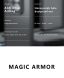 Защитный чехол Deexe Matte Skin with MagSafe для Google Pixel 9 Pro XL - Transparent / Black (359878H). Фото 13 из 13