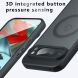 Защитный чехол Deexe Matte Skin with MagSafe для Google Pixel 9 Pro XL - Transparent / Black (359878H). Фото 11 из 13