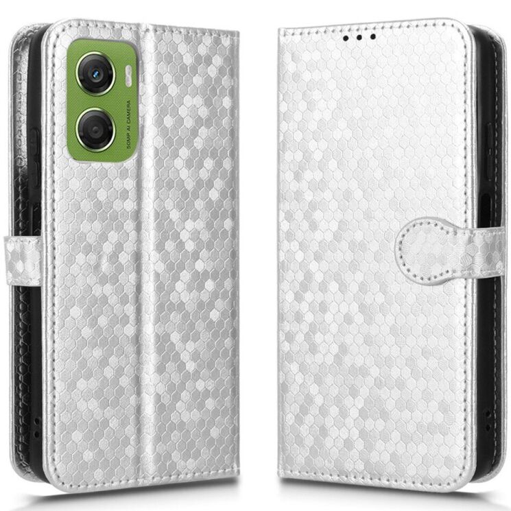 Захисний чохол Deexe Pegasus Cover для Motorola Moto G06 / G06 Power - Silver: фото 1 з 7